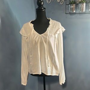 Cloth & Stone white blouse
